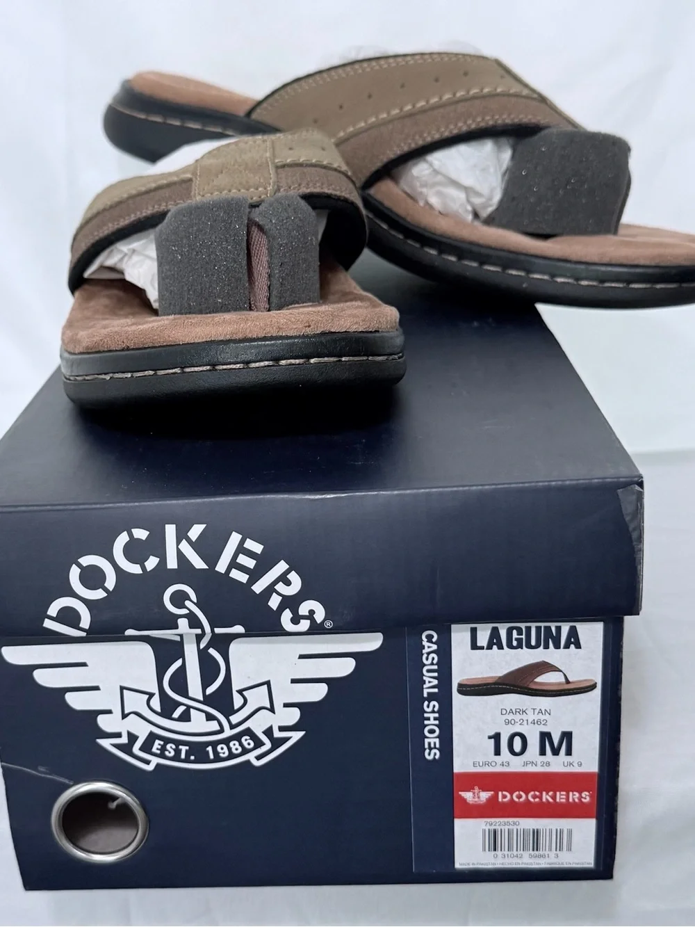 Dockers Laguna Dark Tan Men's Sandals